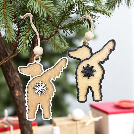 Dog Butt Ornament