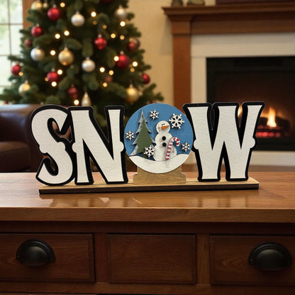 Snowglobe Shelf Sitter