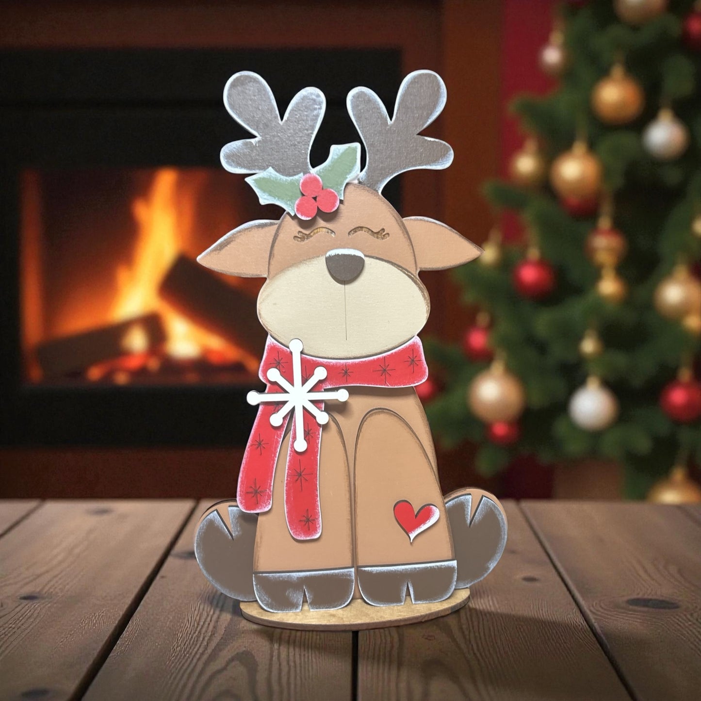 Standing Reindeer