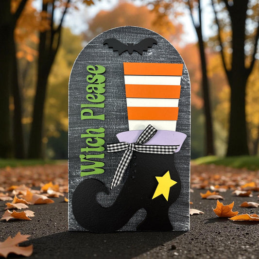 Witch Please Large Arch Insert