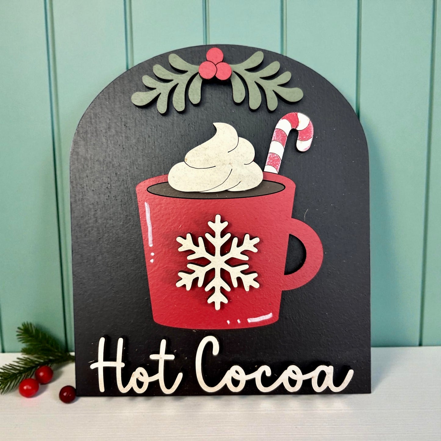 Hot Cocoa Small Arch Insert