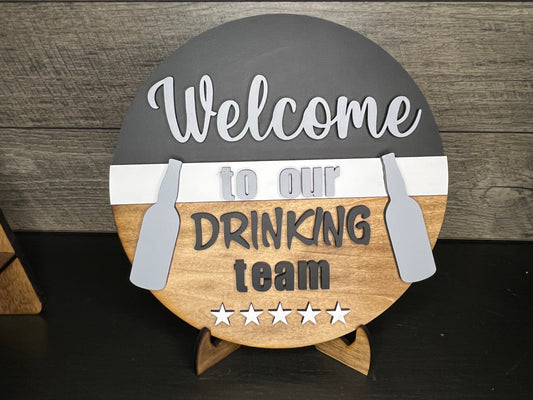 Welcome to our Drinking Team