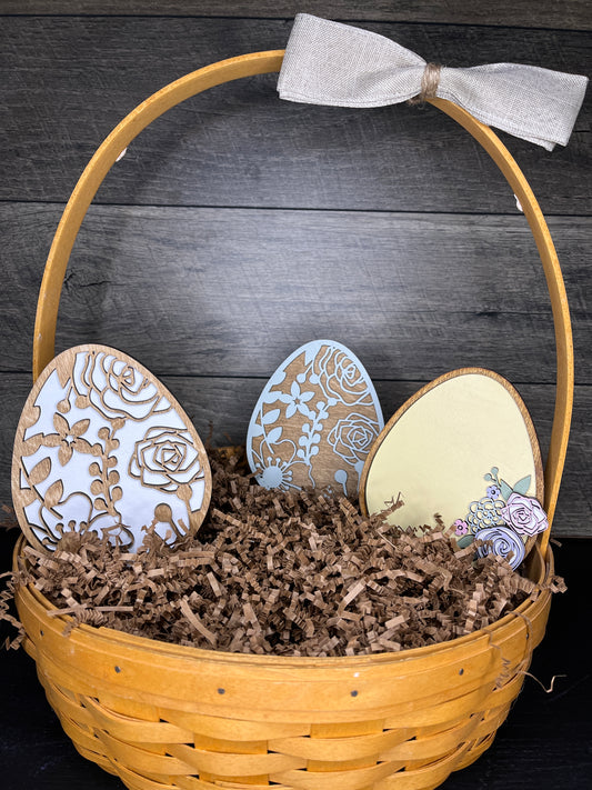 Floral Easter Egg Small
