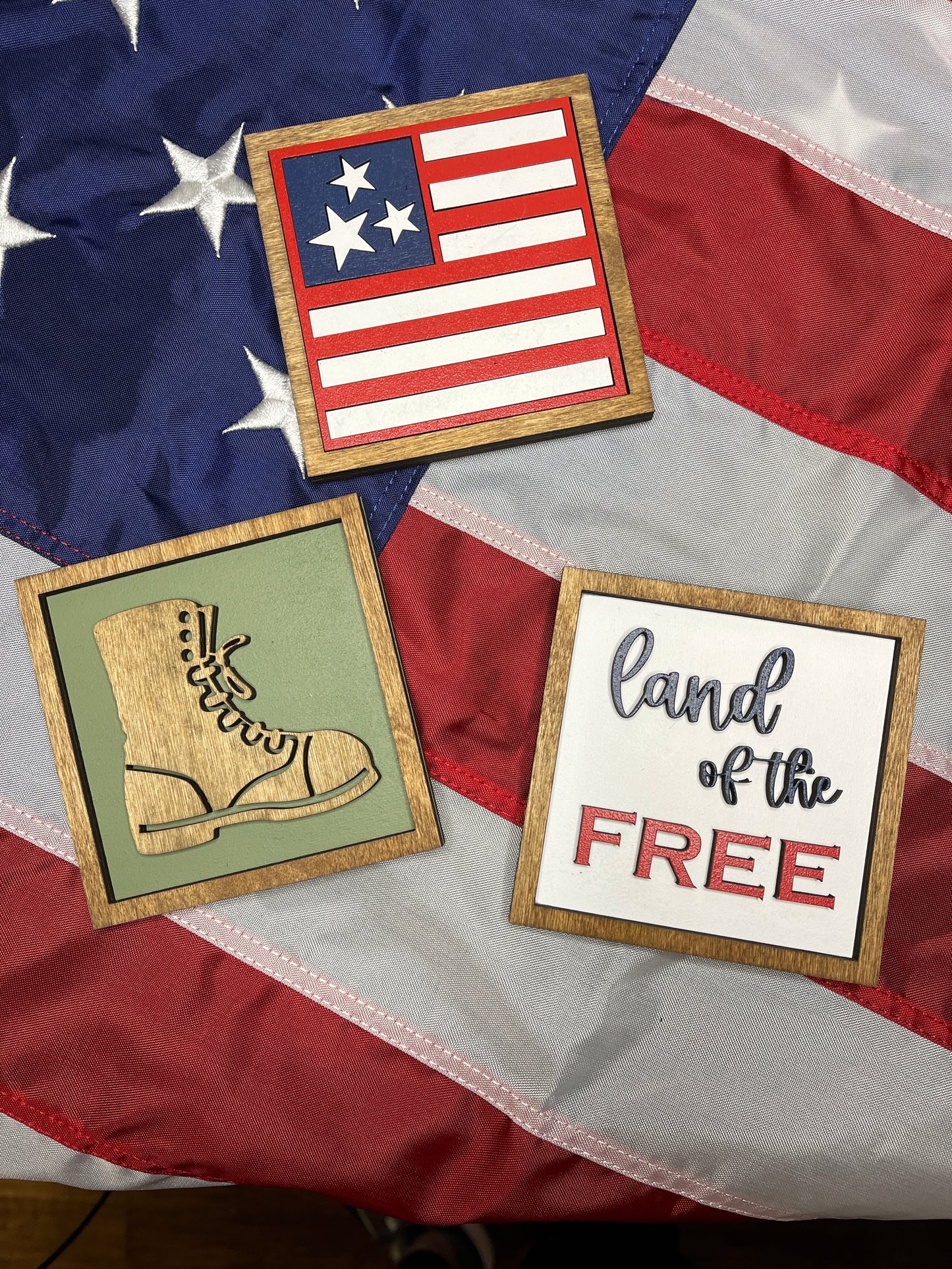 4th of July Small Signs - Assorted