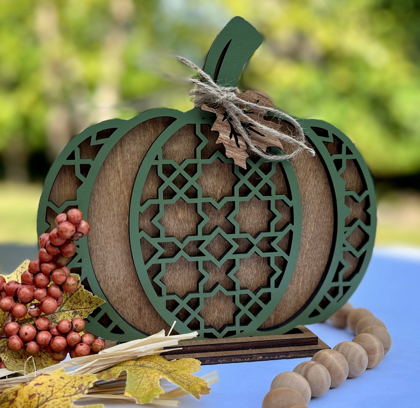 Large Decorative Pumpkin