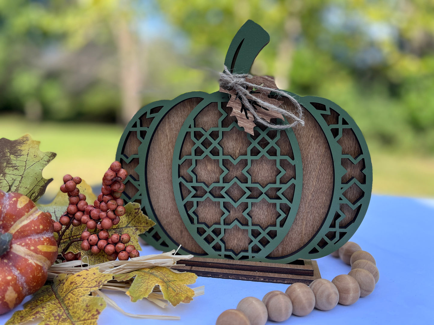 Large Decorative Pumpkin