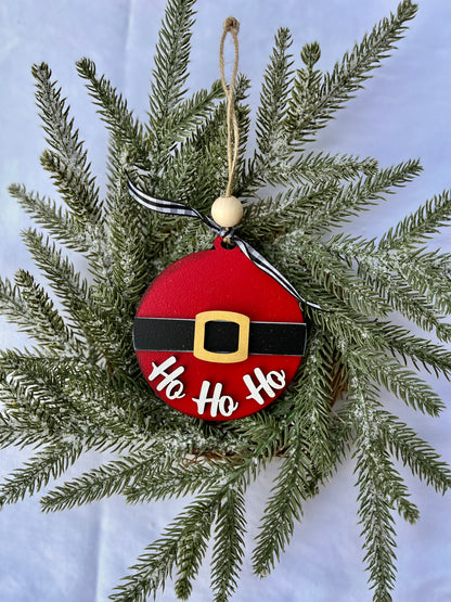 Ho Ho Ho Ornament