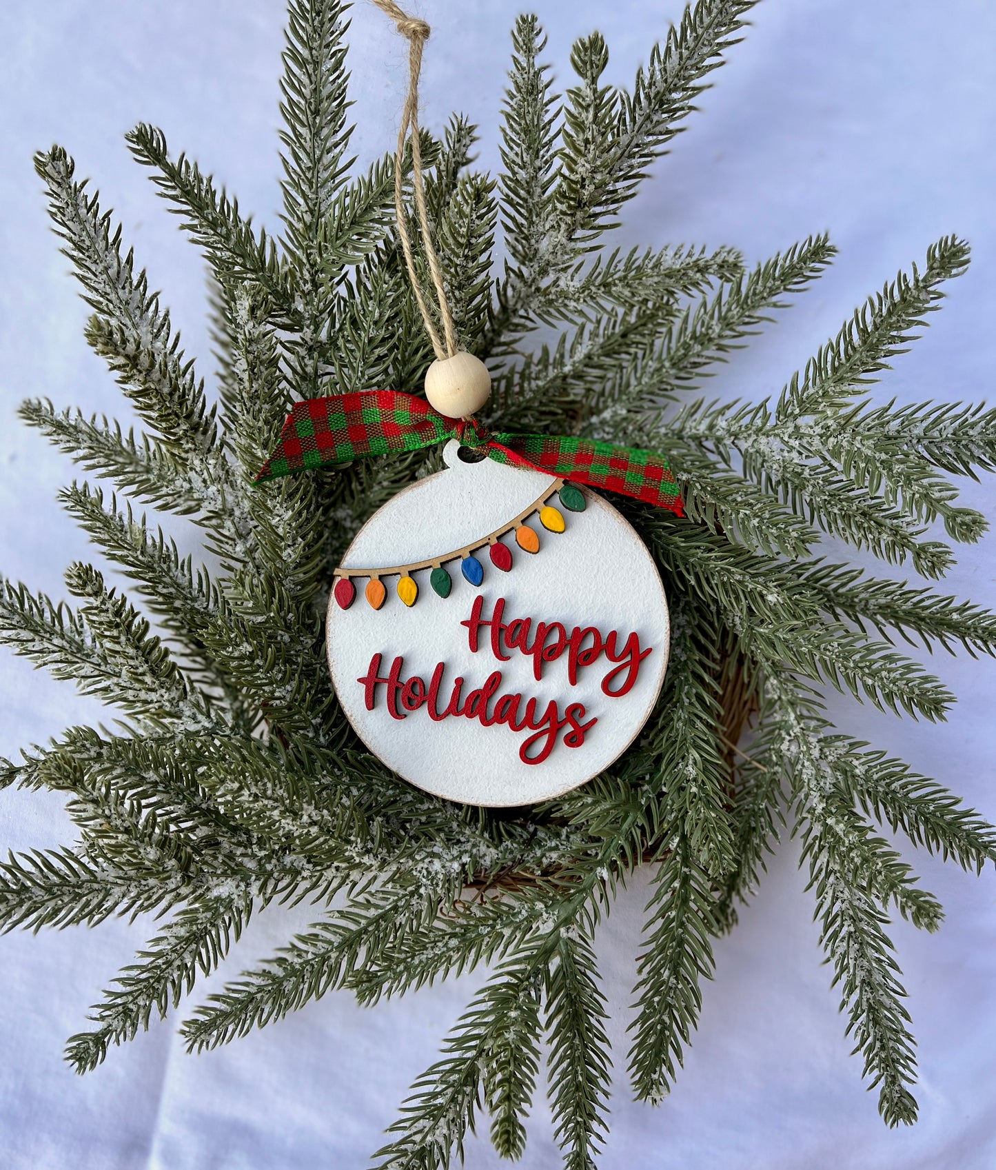 Ornament Happy Holidays