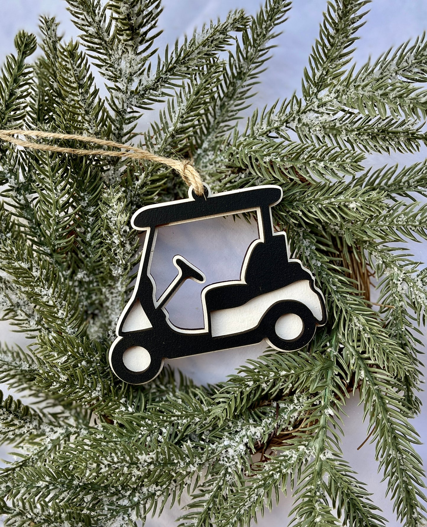 Ornament Golf Cart