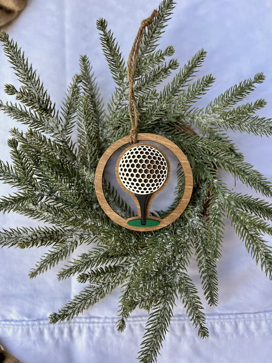 Ornament Golf Ball