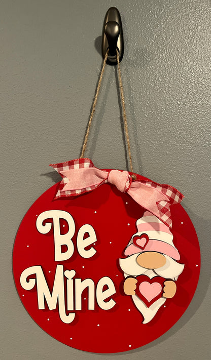 Be Mine Valentine Door Hanger