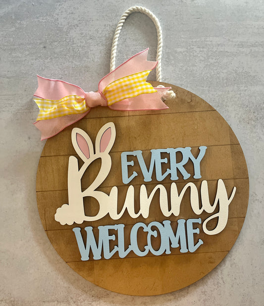 Every Bunny Welcome Door Hanger